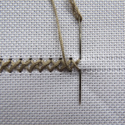 Four-Sided Stitches in Rows - Luzine Happel
